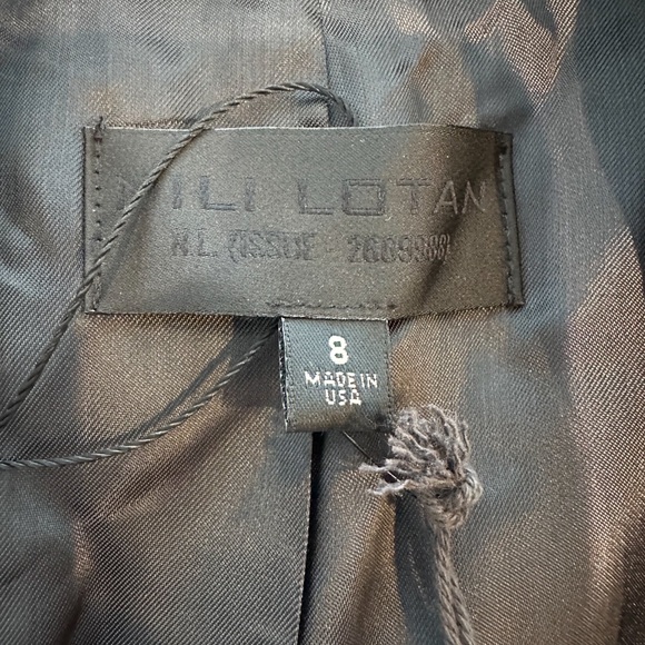 Nili Lotan Boyfriend Jacket in Heather Grey (Sz 8) - Picture 6 of 9